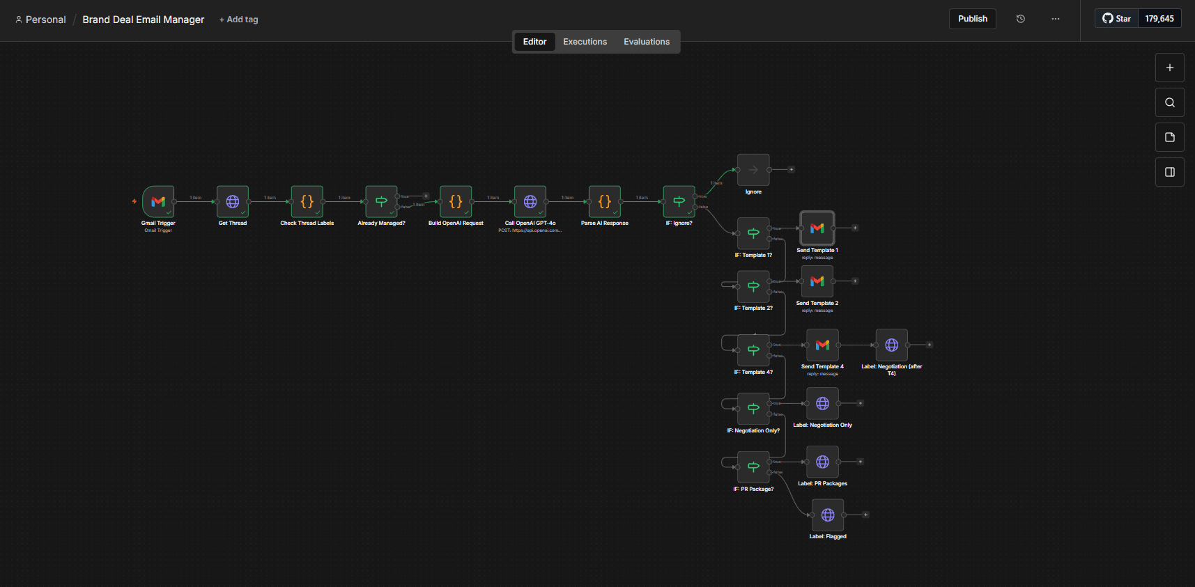 Brand Deal Email Manager